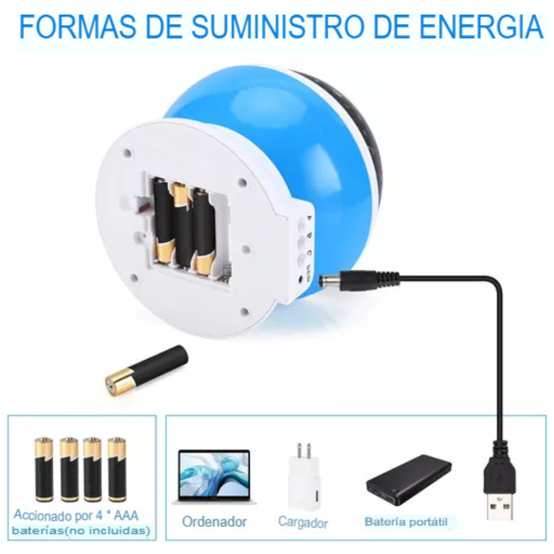Lampara Proyector espanta cuco