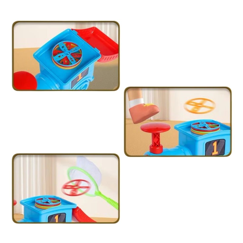 Tren Lanza Discos Voladores