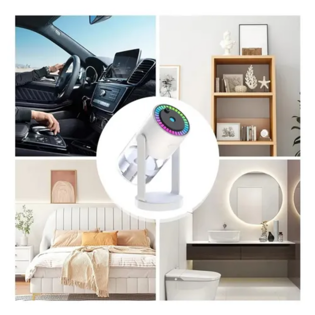 Humidificador Difusor Con Proyector