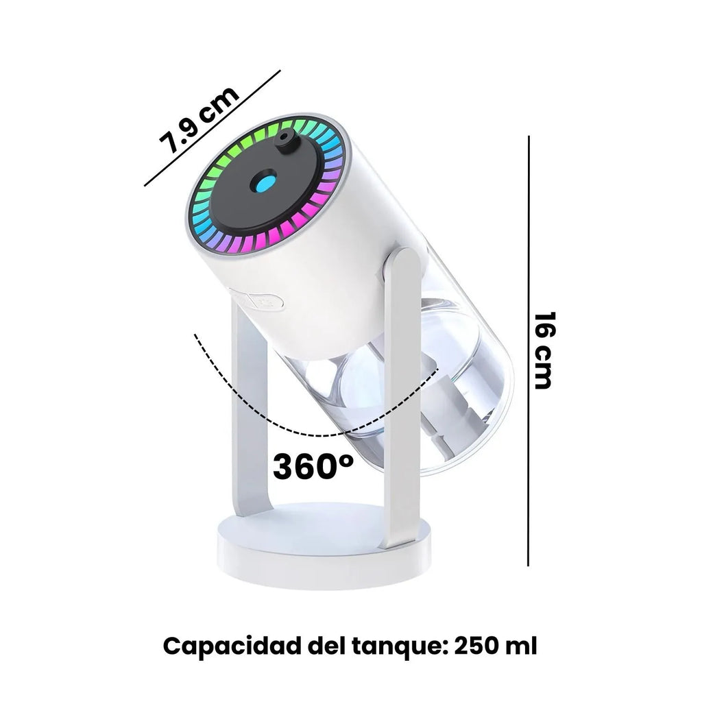 Humidificador Difusor Con Proyector