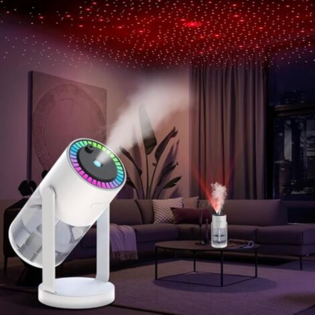 Humidificador Difusor Con Proyector
