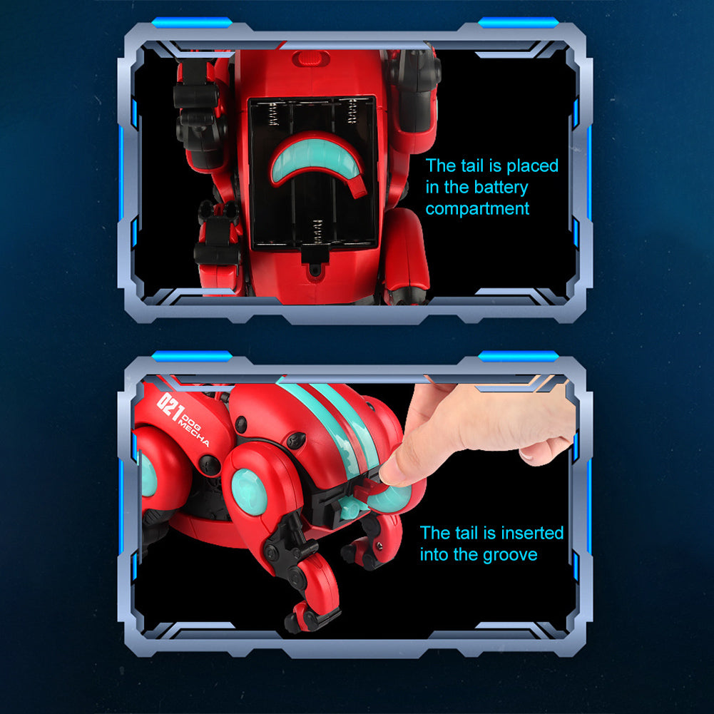 Perro Robot para Niños Red