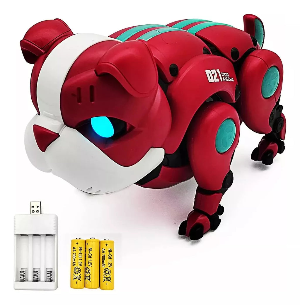 Perro Robot para Niños Red